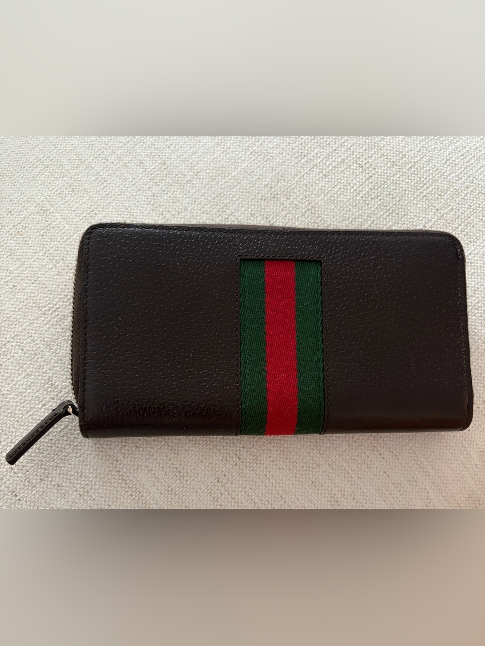 Gucci Sherry Line Long Wallet
Leather Black Green Red - Picture 3 of 5